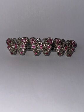 Vintage Butterfly Barrette- all metal